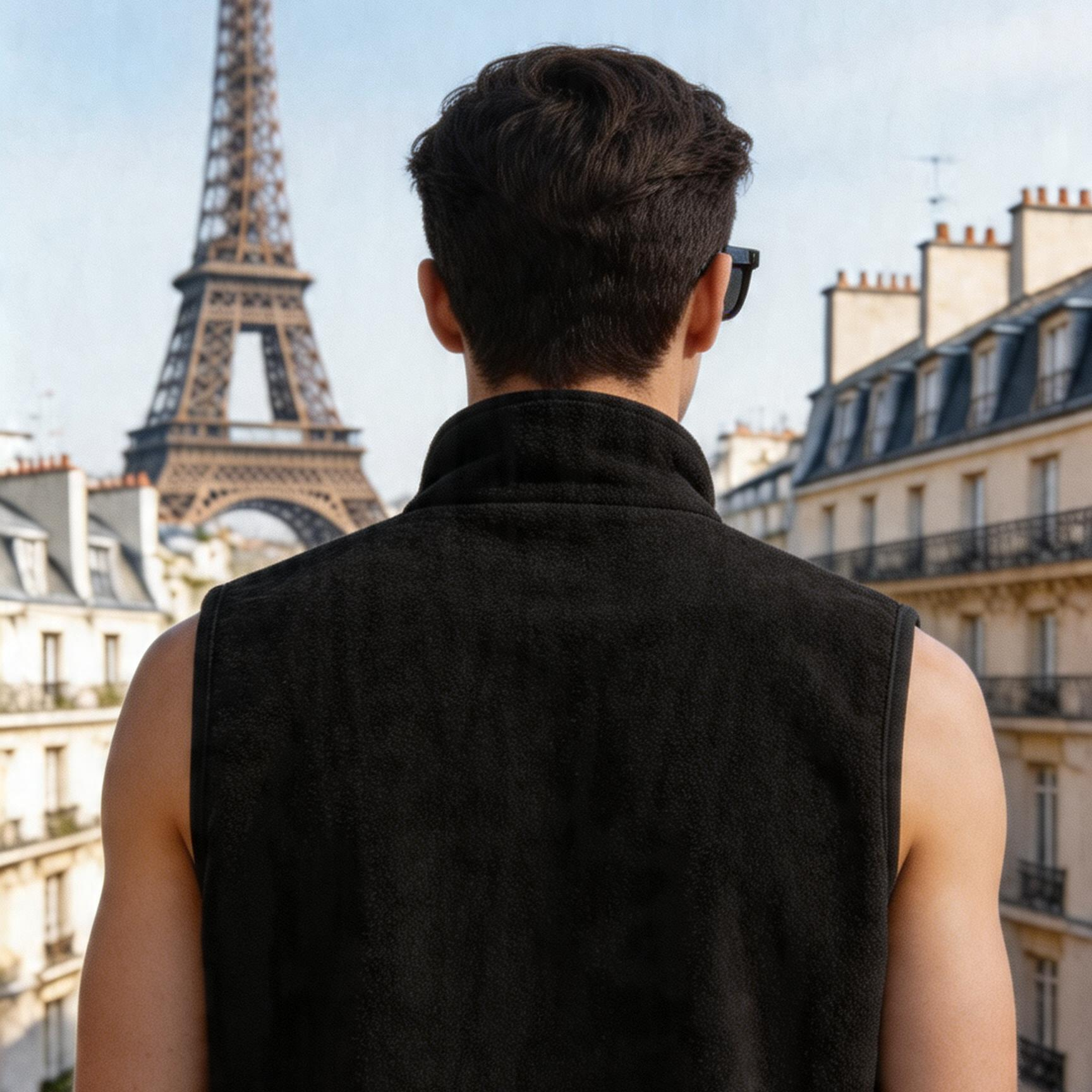 Sleeveless fleece